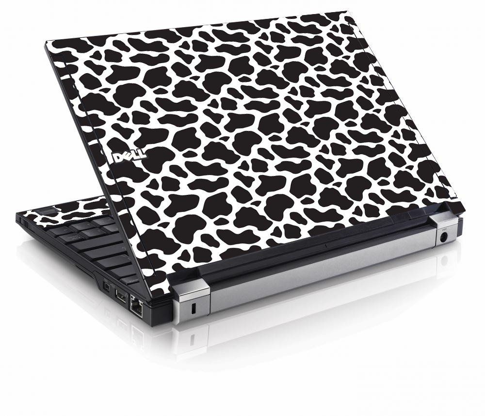 Black Giraffe Dell E4200 Laptop Skin
