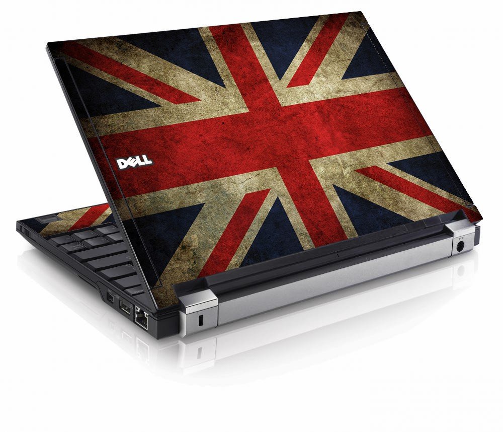 British Flag Dell E4200 Laptop Skin
