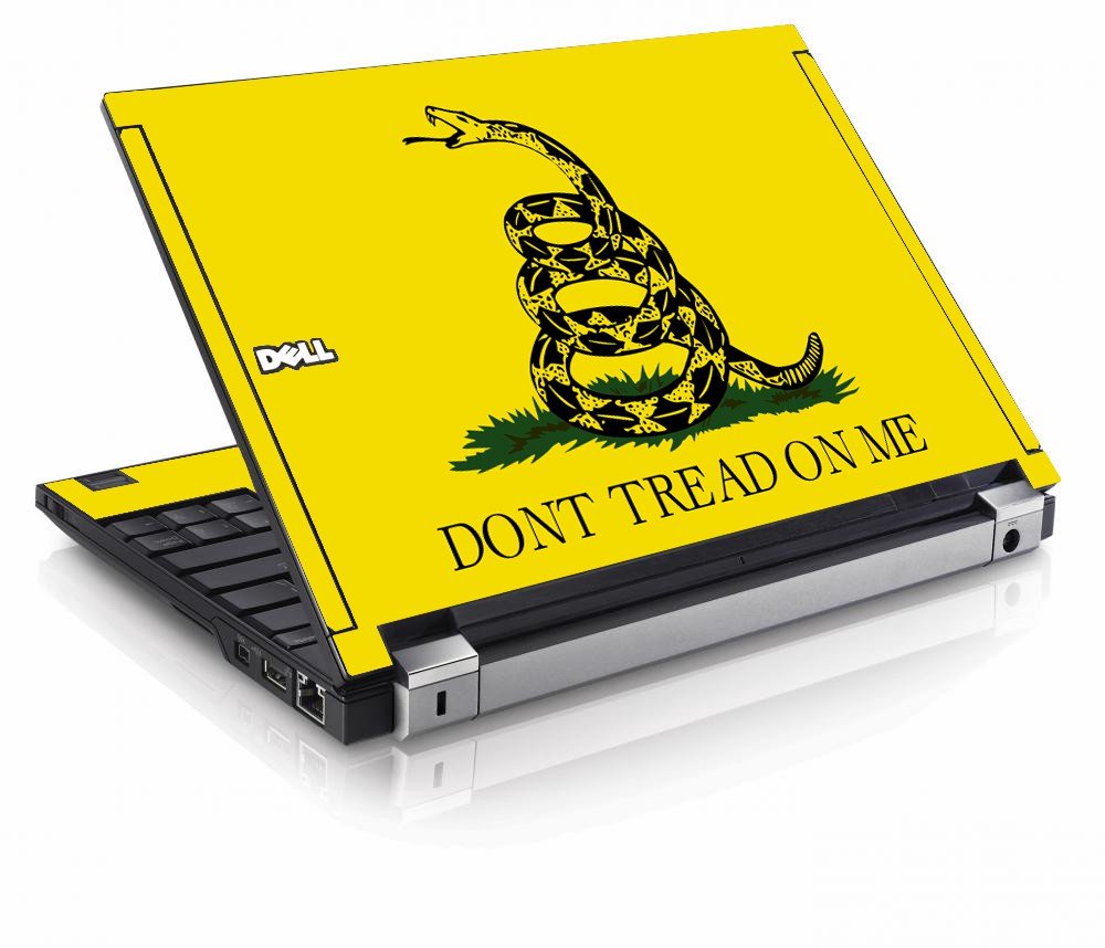 Dont Tread On Me Dell E4200 Laptop Skin