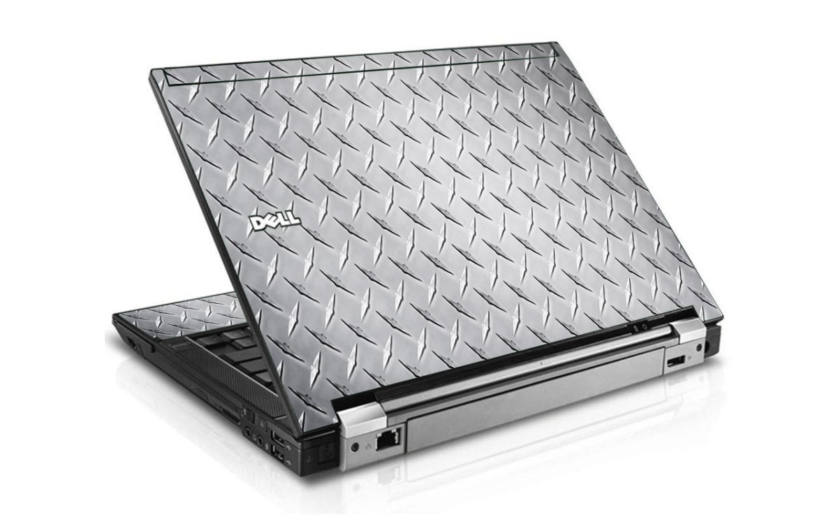 Diamond Plate Dell E4300 Laptop Skin