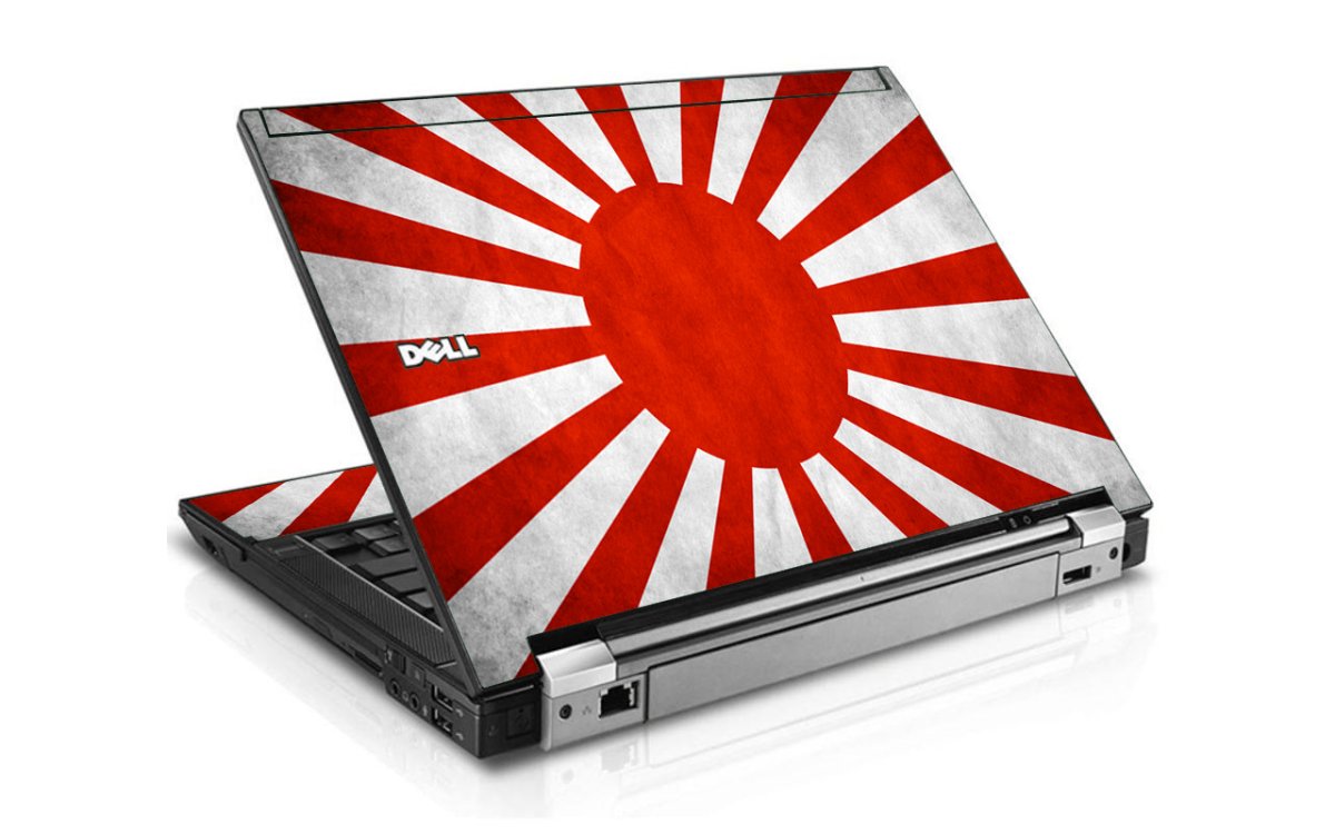 Japanese Flag Dell E4300 Laptop Skin