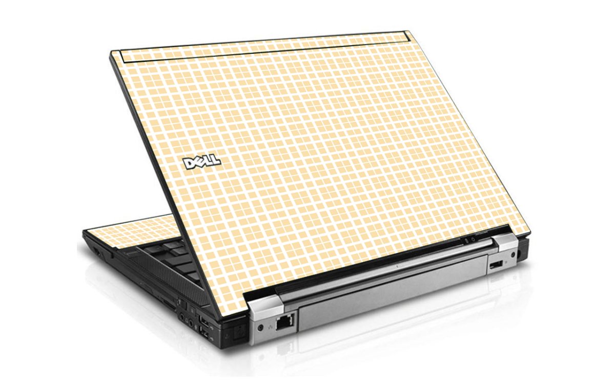 Warm Plaid Dell E4300 Laptop Skin