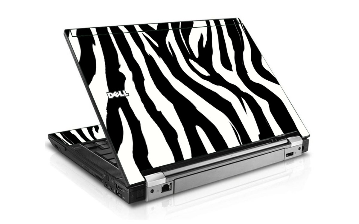 Zebra Dell E4300 Laptop Skin