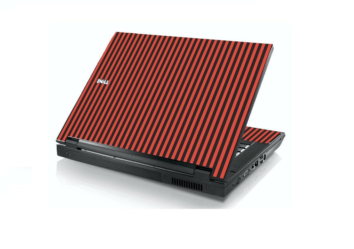 Black Red Versailles Dell E5400 Laptop Skin
