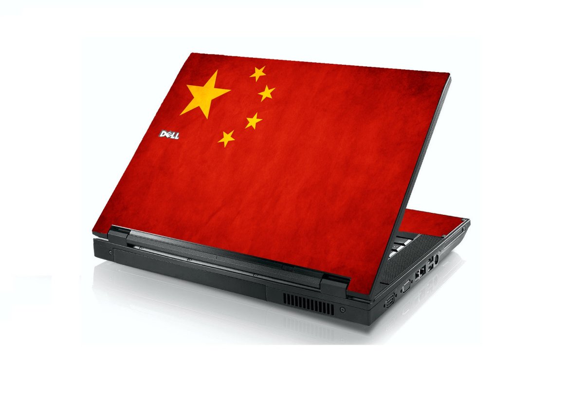 Flag Of China Dell E5400 Laptop Skin