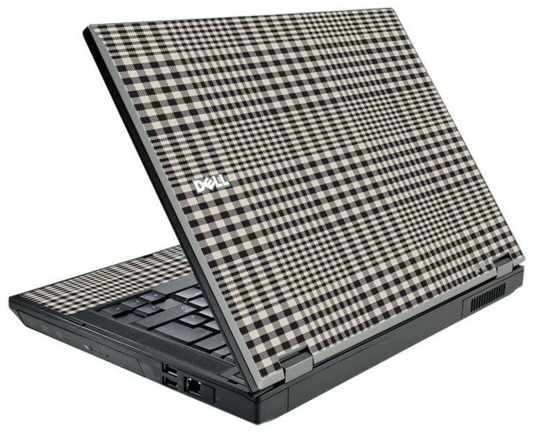 Dell Grey Plaid Dell E5410 Laptop Skin