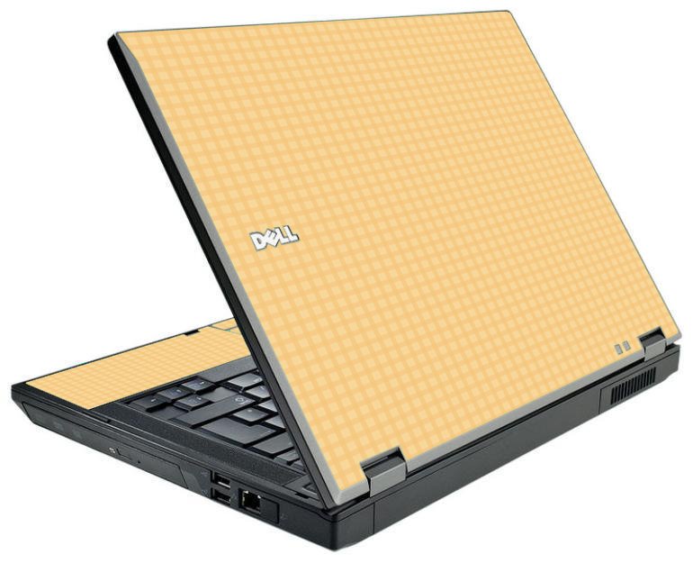 Warm Gingham Dell E5410 Laptop Skin