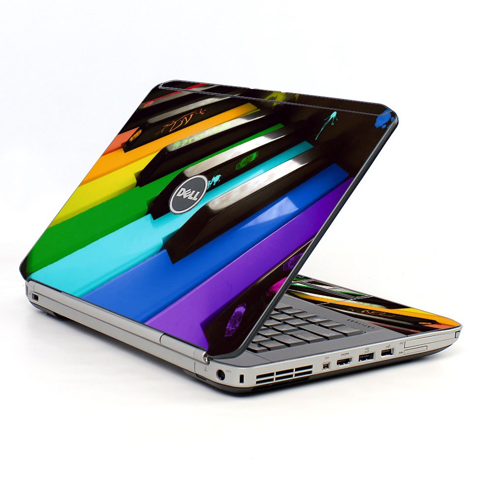 Colorful Piano Dell E5420 Laptop Skin
