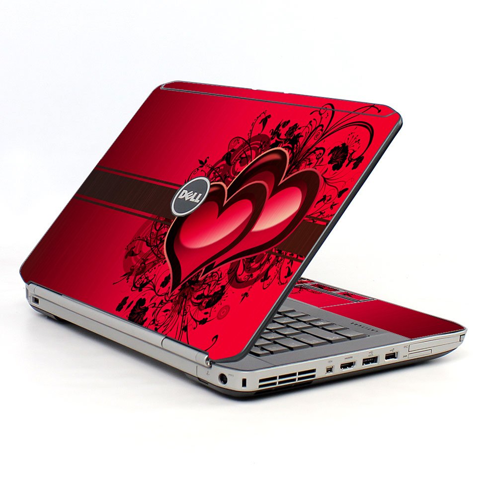 Love Heart Dell E5420 Laptop Skin
