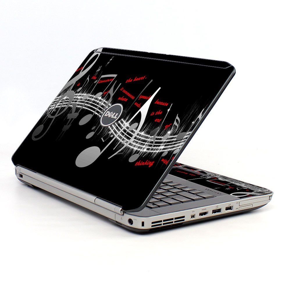 Music Notes Dell E5420 Laptop Skin