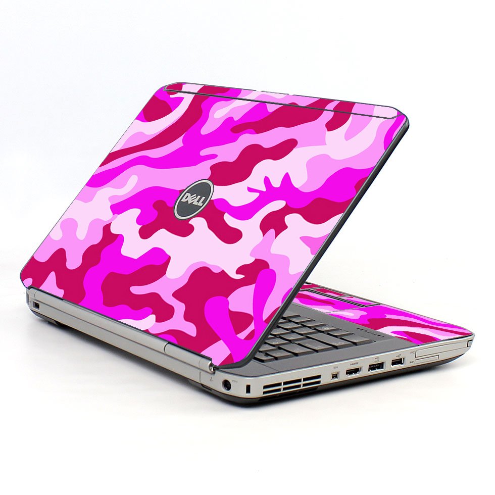 Pink Camo Dell E5420 Laptop Skin