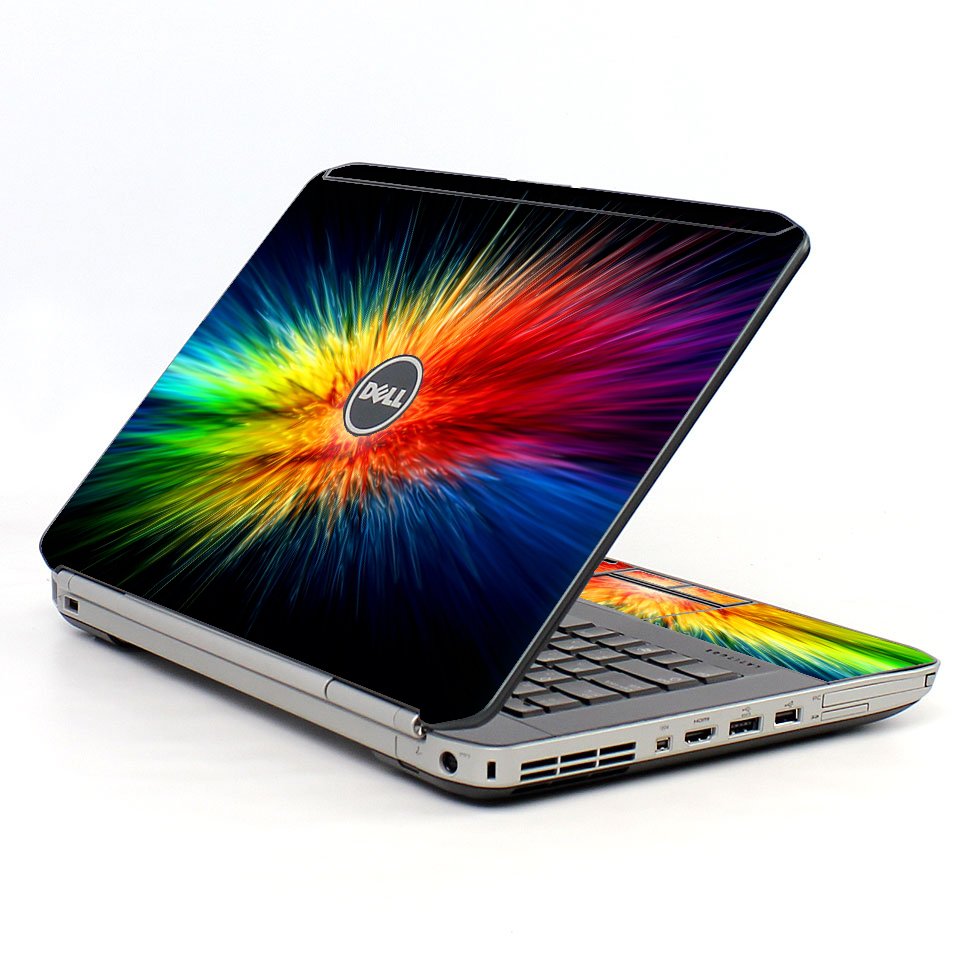 Rainbow Burst Dell E5420 Laptop Skin