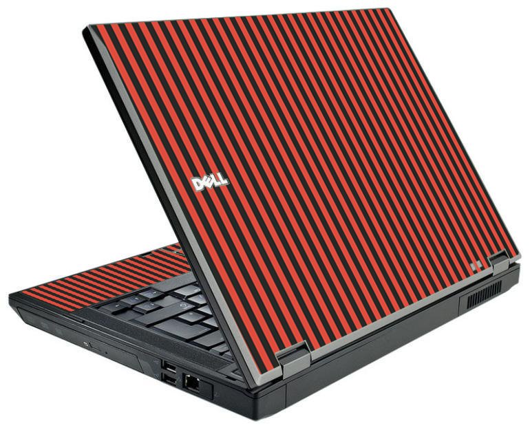 Black Red Versailles Dell E5510 Laptop Skin