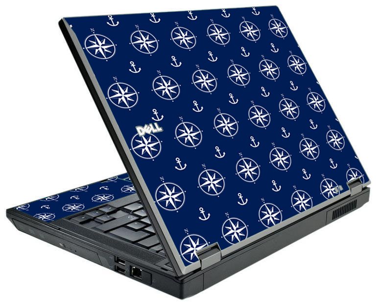 Nautical Anchors Dell E5510 Laptop Skin