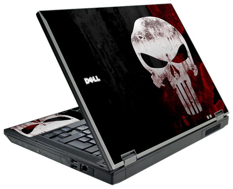 Punisher Skull Dell E5510 Laptop Skin