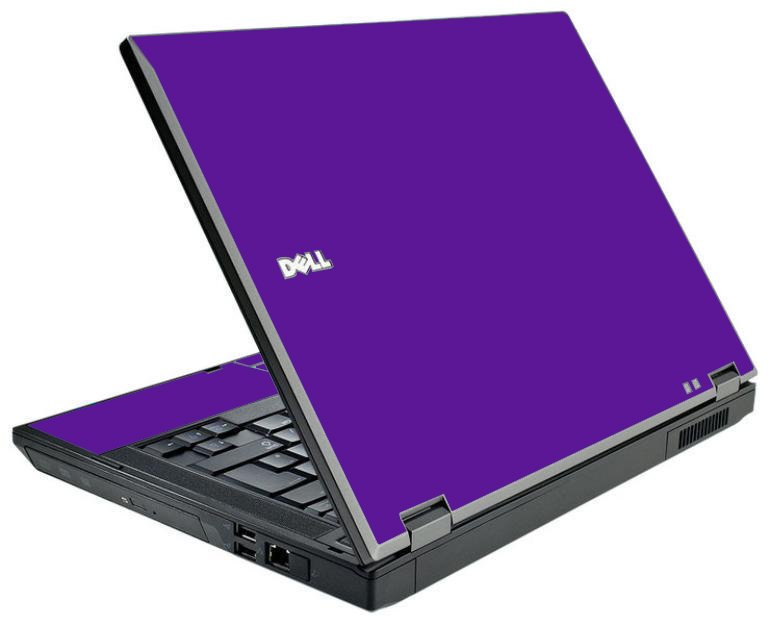 Purple Dell E5510 Laptop Skin