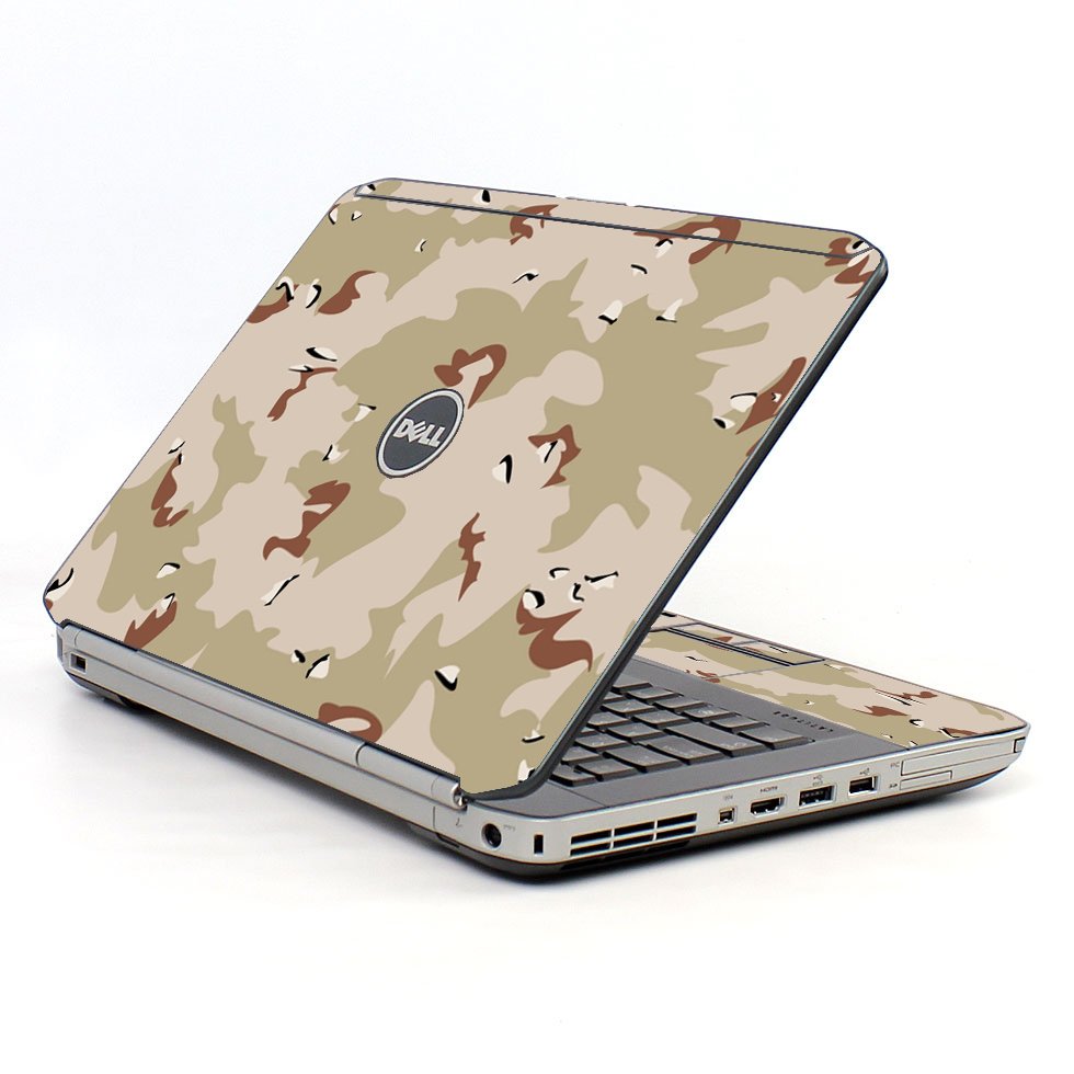 Desert Camo Dell E5520 Laptop Skin
