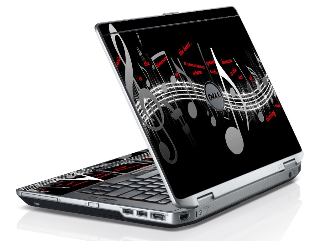 Music Notes Dell E6320 Laptop Skin