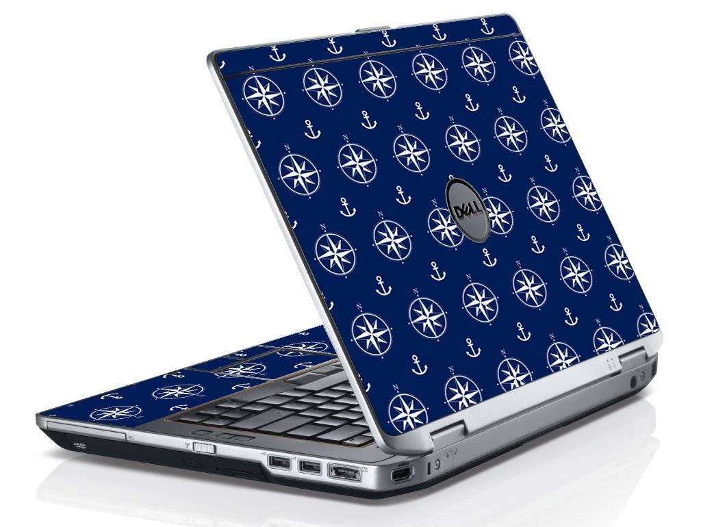 Nautical Anchors Dell E6320 Laptop Skin
