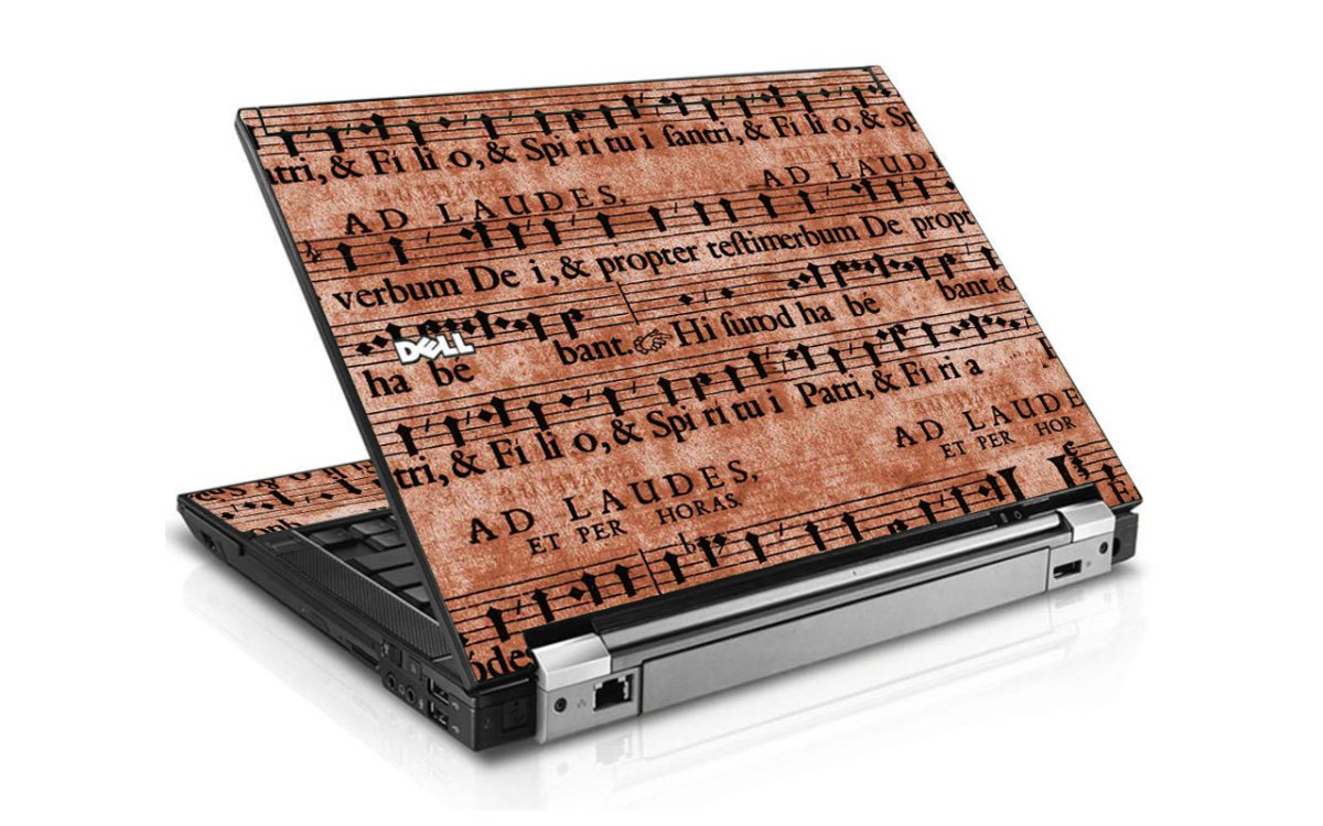 Latin Sheet Music Dell E6400 Laptop Skin