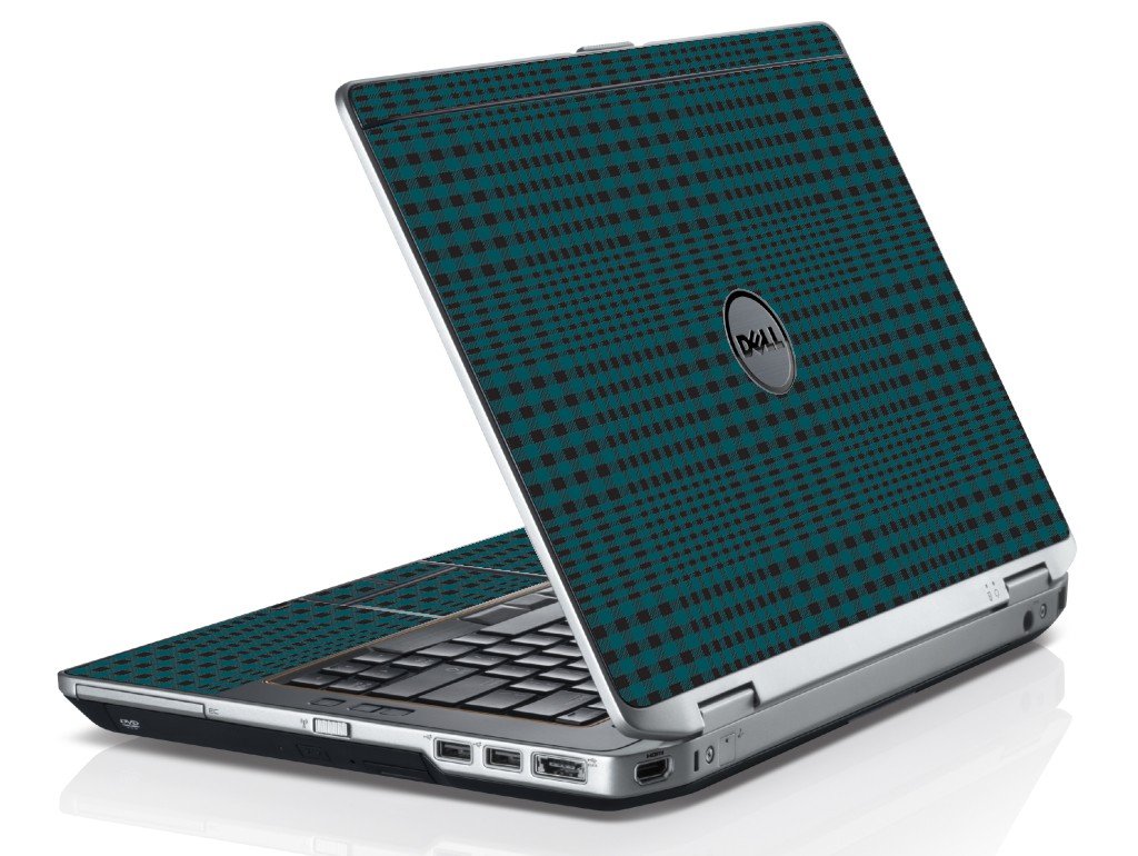 Green Flannel Dell E6430 Laptop Skin
