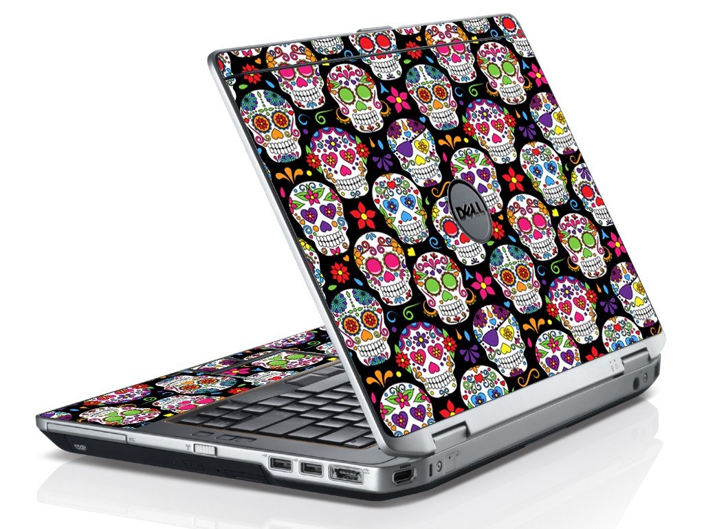 Sugar Skulls Seven Dell E6430 Laptop Skin