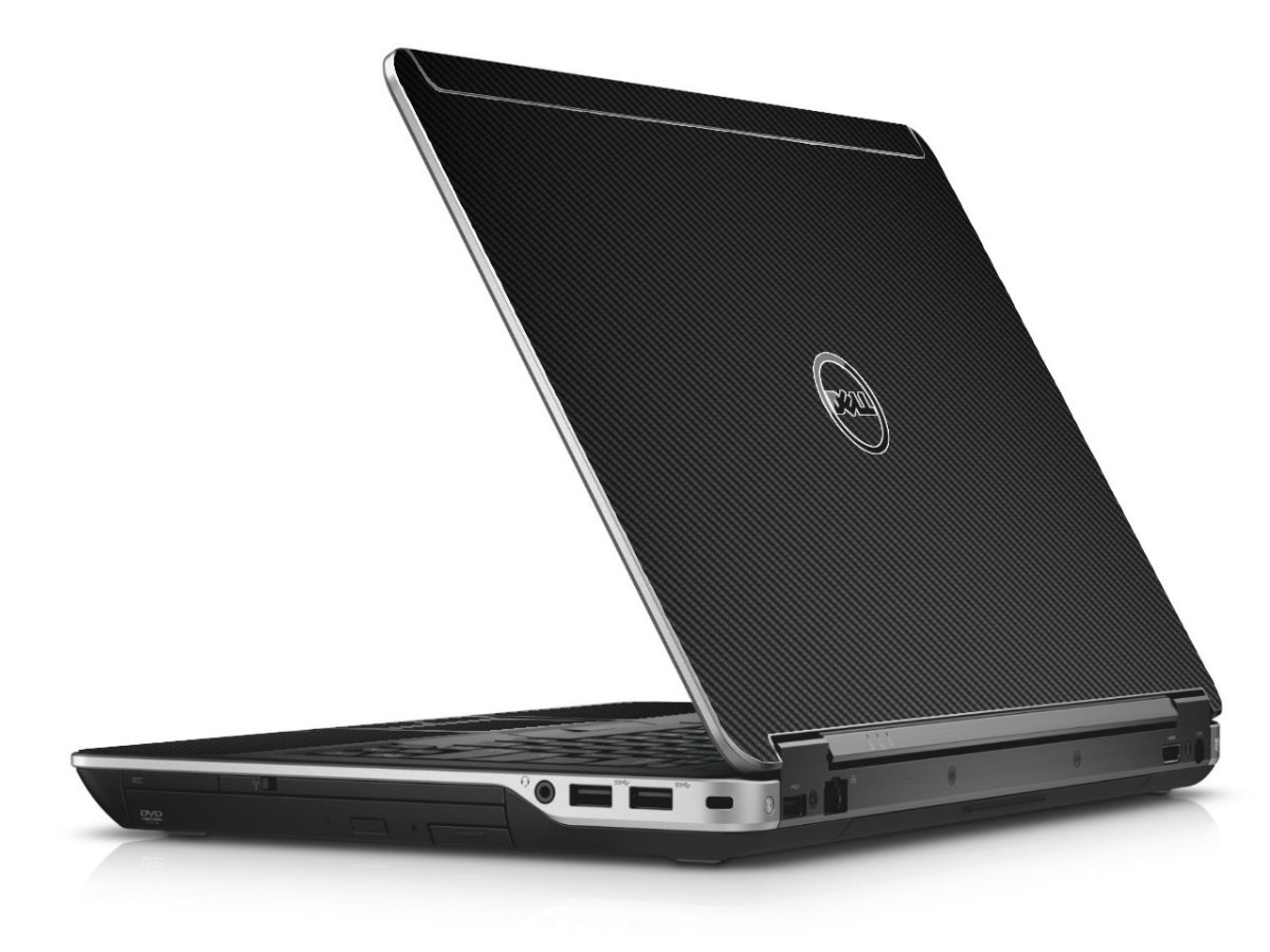 Black Carbon Fiber Dell E6440 Laptop Skin