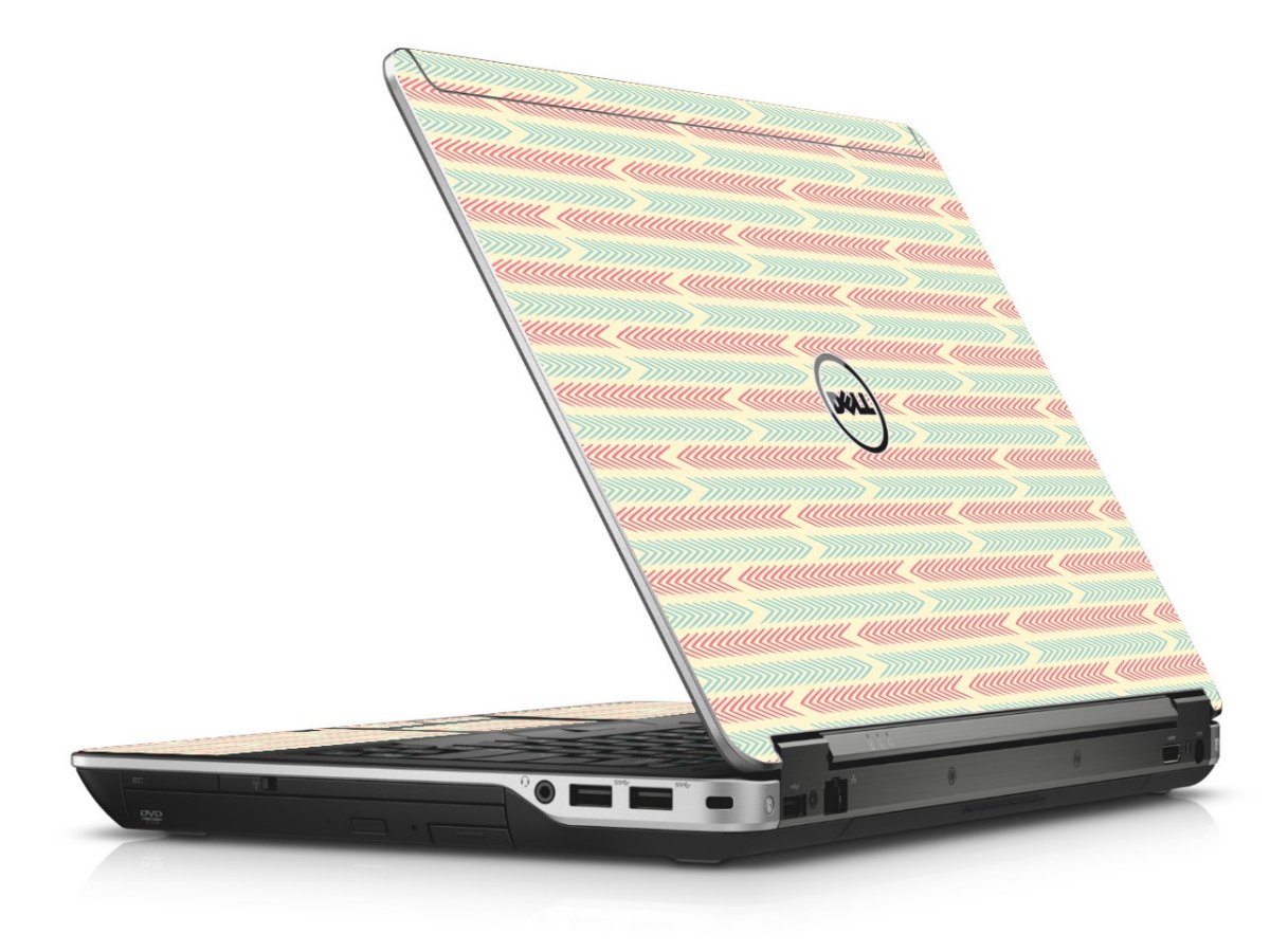 Crazy Circus Stripes Dell E6440 Laptop Skin