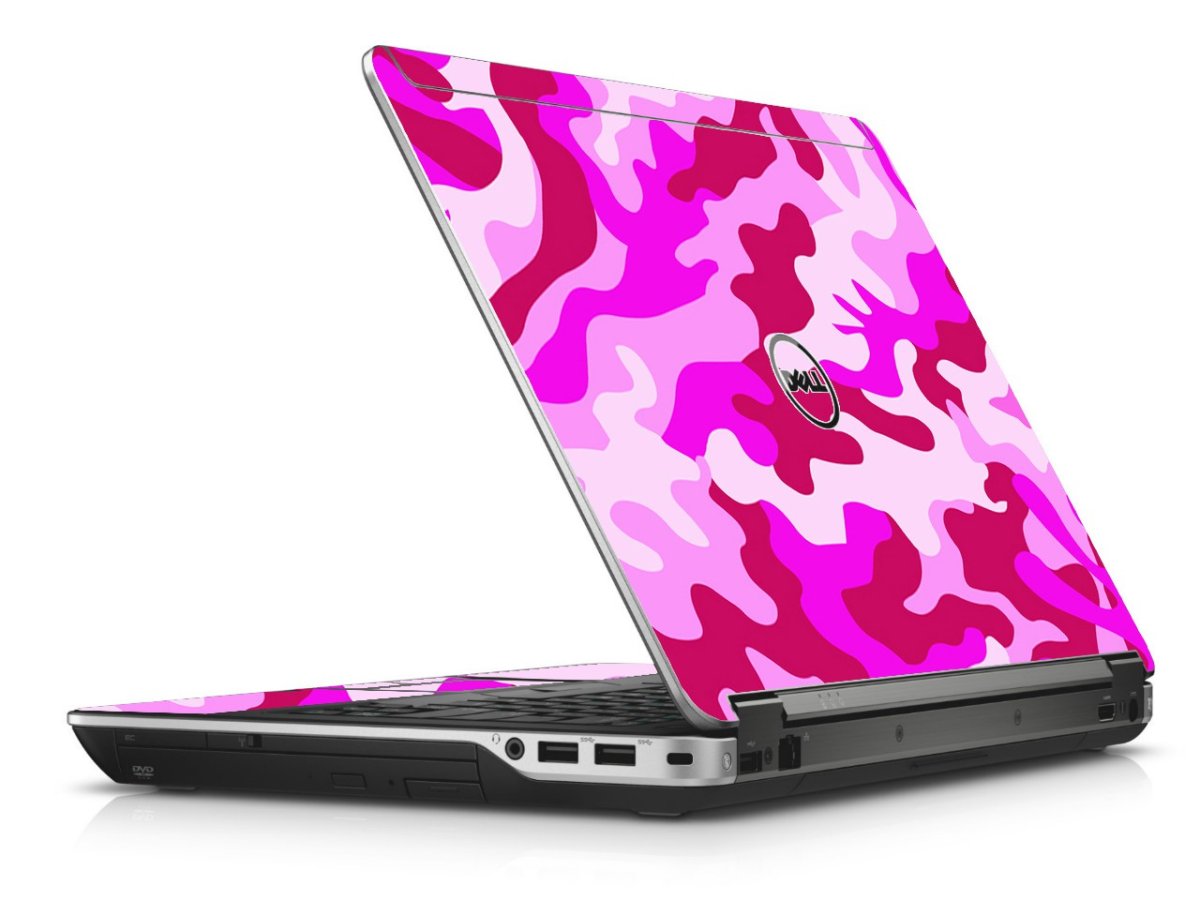 Pink Camo Dell E6440 Laptop Skin