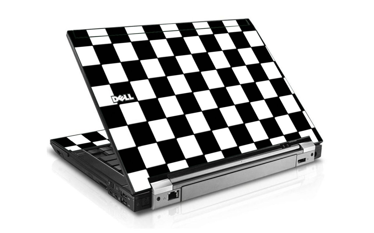 Checkered Dell E6500 Laptop Skin