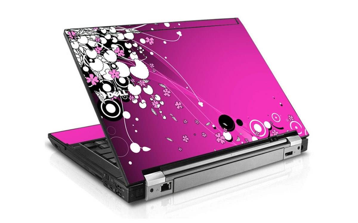 Dell Latitude E6500 (+) PINK FLOWERS Laptop Skin