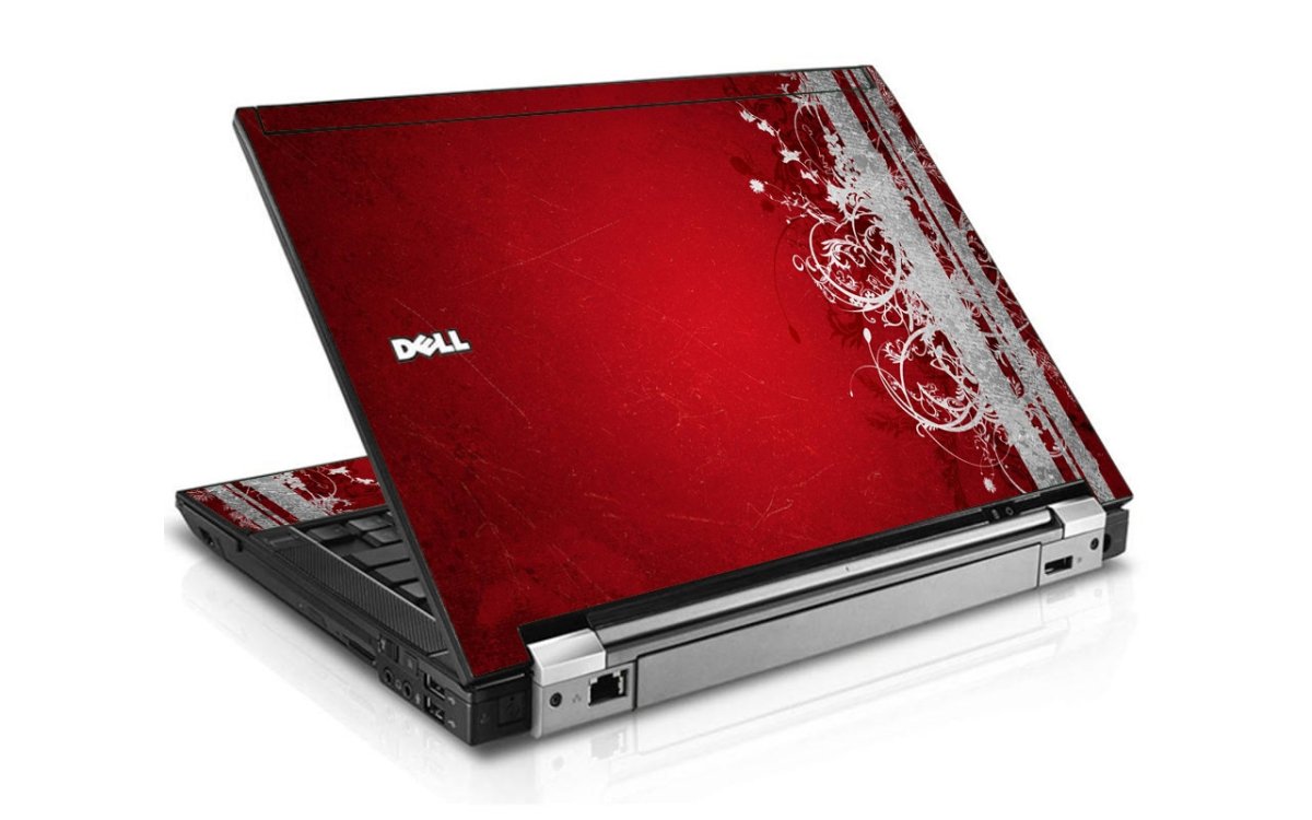 Dell Latitude E6500 (+) RED GRUNGE Laptop Skin