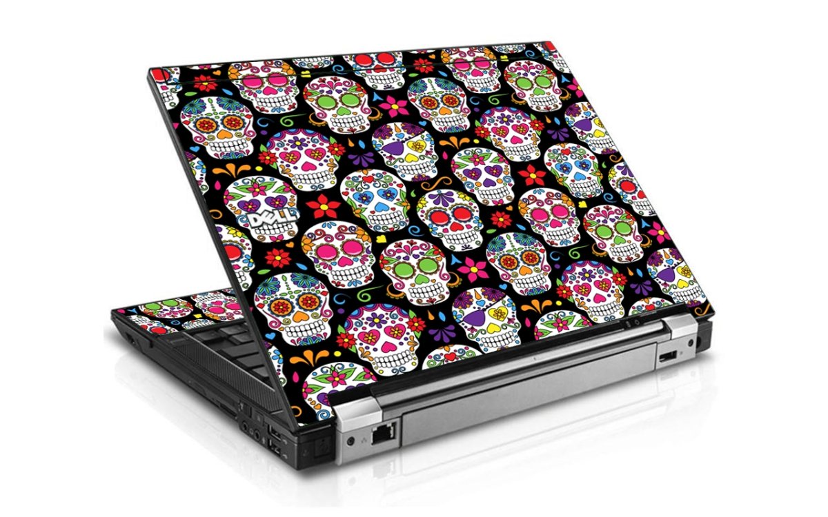 Dell Latitude E6500 (+) SUGAR SKULLS SEVEN Laptop Skin