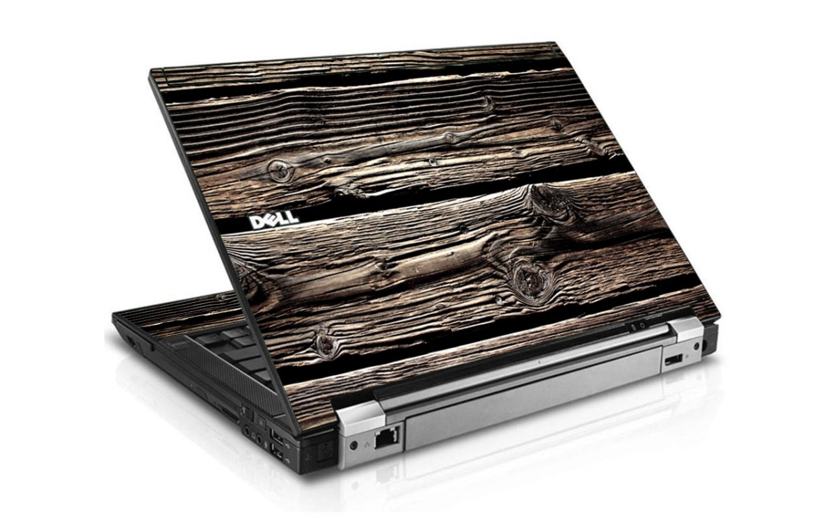 Dell Latitude E6500 (+) WOOD Laptop Skin