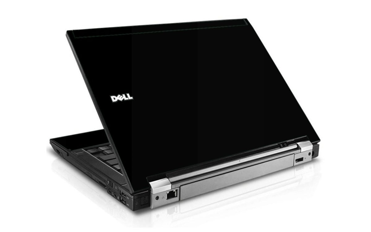 Black Dell E6510 Laptop Skin