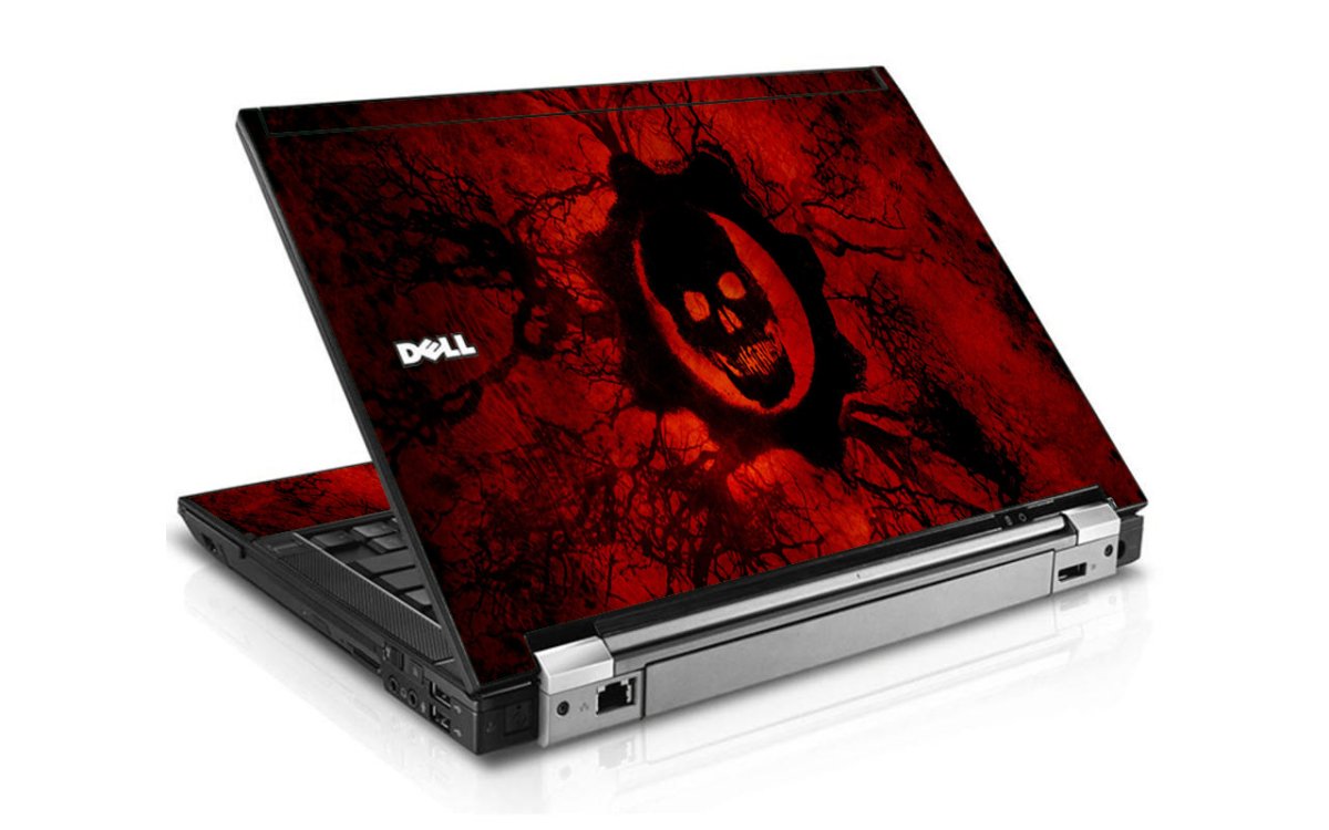 Dark Skull Dell E6510 Laptop Skin