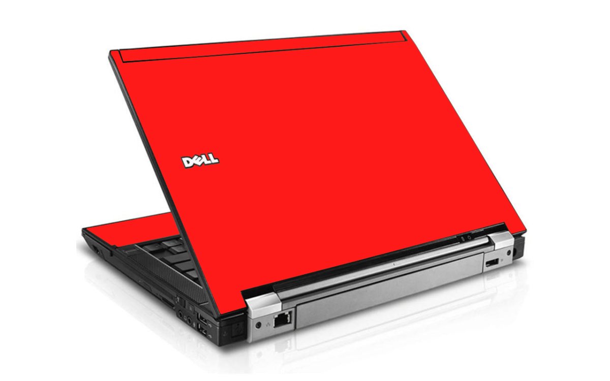 Red Dell E6510 Laptop Skin