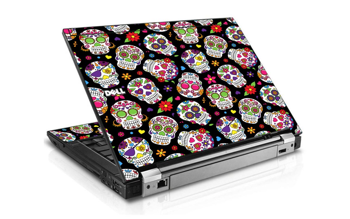 Sugar Skulls Dell E6510 Laptop Skin
