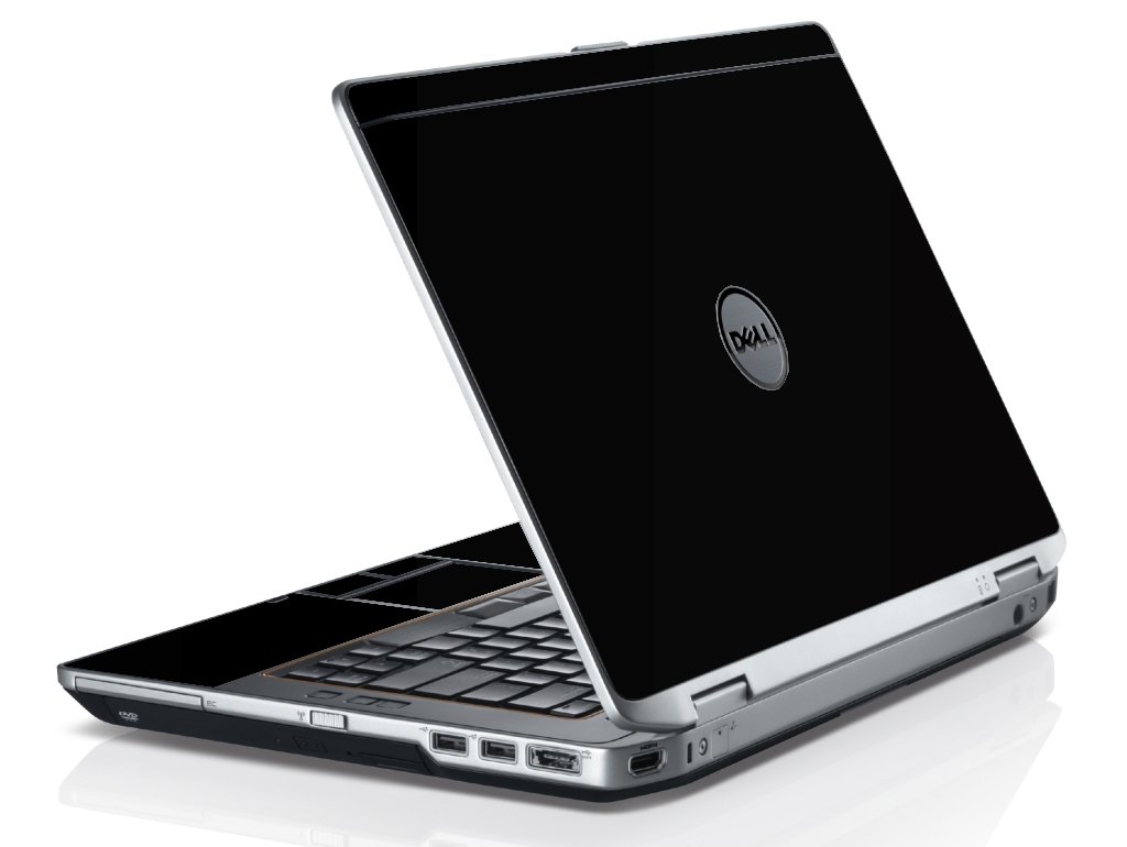 Black Dell E6520 Laptop Skin