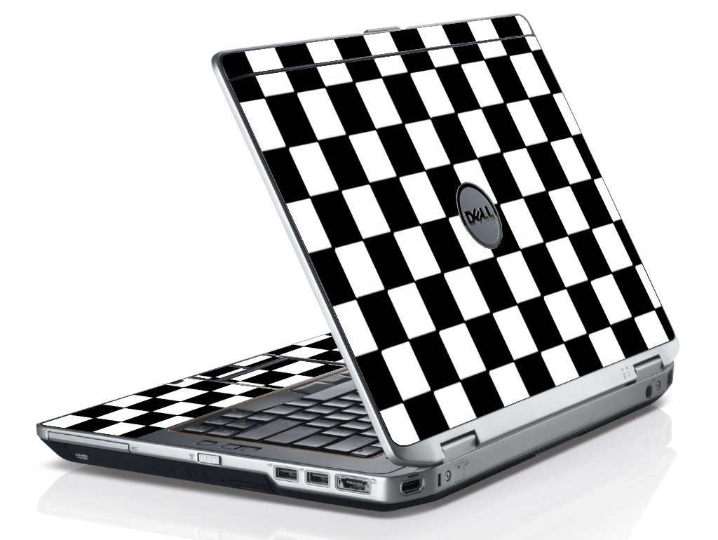 Checkered Dell E6520 Laptop Skin