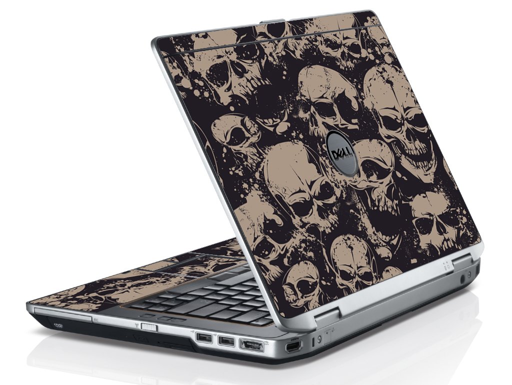 Grunge Skulls Dell E6520 Laptop Skin
