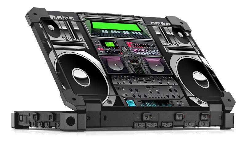 Dell Latitude 12 RUGGED EXTREME 7204 BOOMBOX Laptop Skin