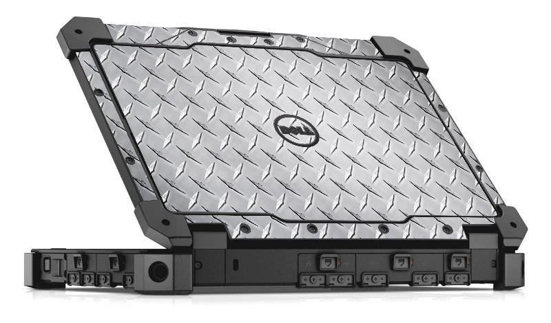 Dell Latitude 12 RUGGED EXTREME 7204 DIAMOND PLATE Laptop Skin