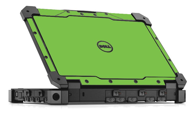 Dell Latitude 12 RUGGED EXTREME 7204 GREEN Laptop Skin
