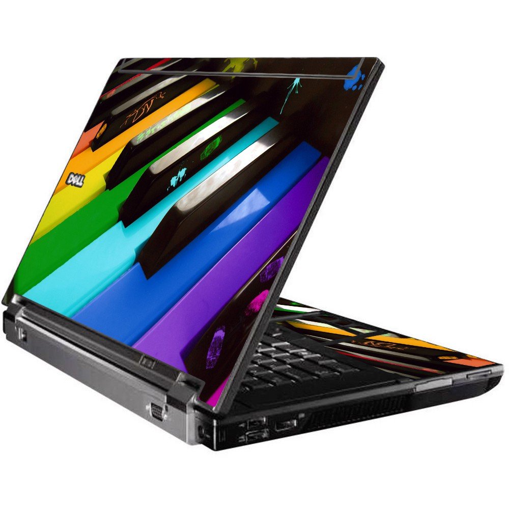 Colorful Piano Dell M4400 Laptop Skin