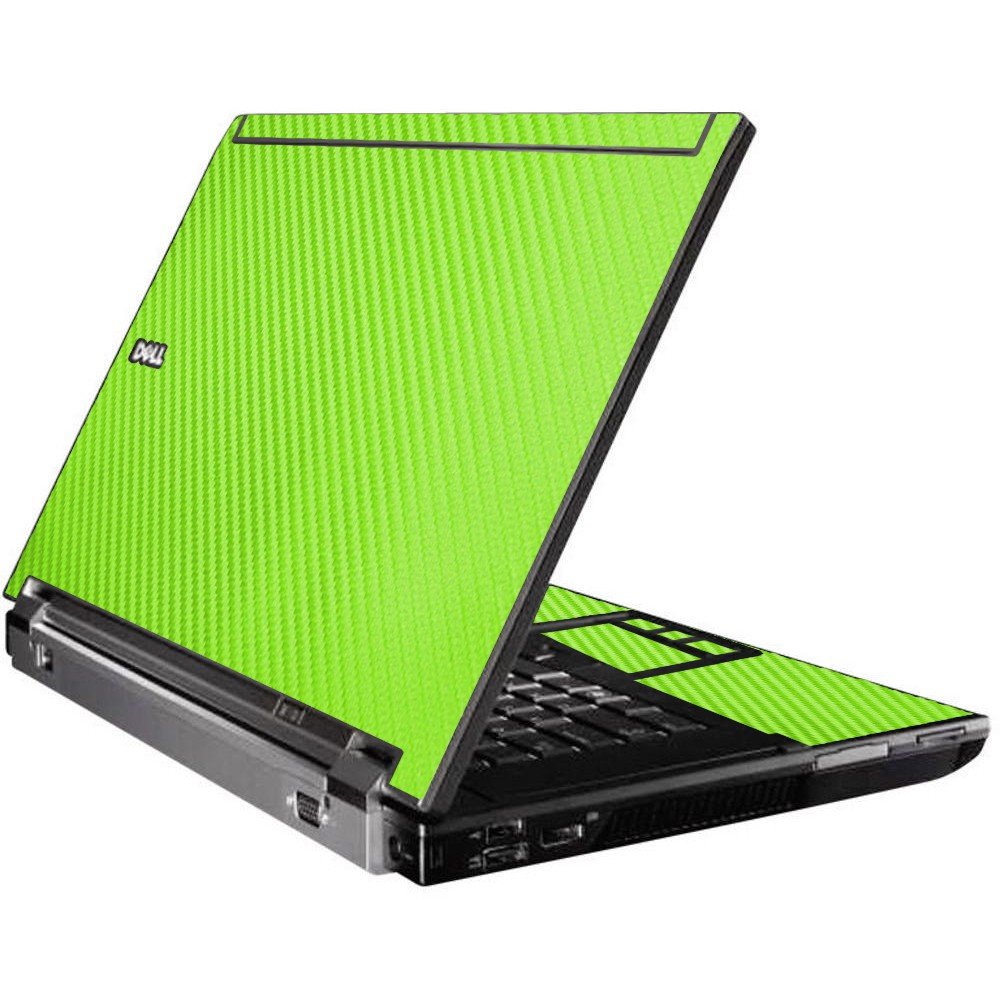 Green Carbon Fiber Dell M4400 Laptop Skin