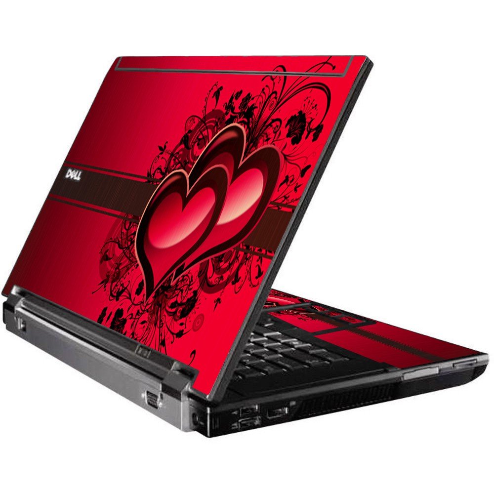 Love Heart Dell M4400 Laptop Skin