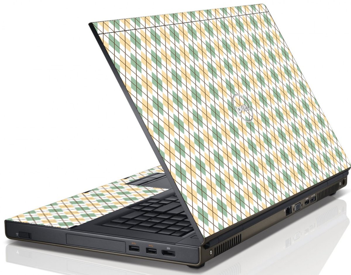 Argyle Dell M4600 Laptop Skin