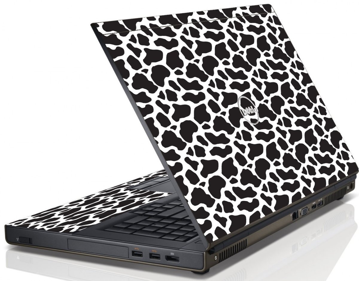 Black Giraffe Dell M4600 Laptop Skin