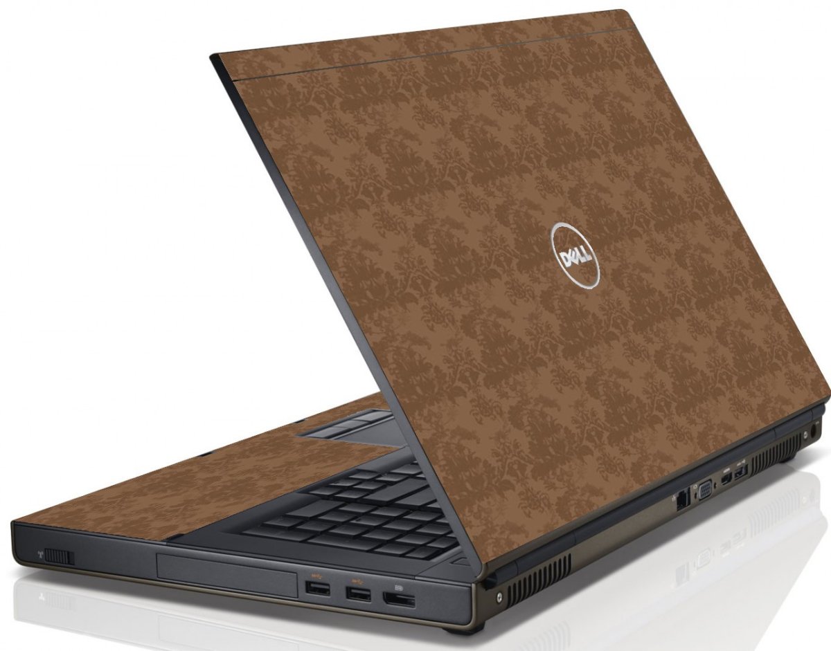 Dark Damask Dell M4600 Laptop Skin
